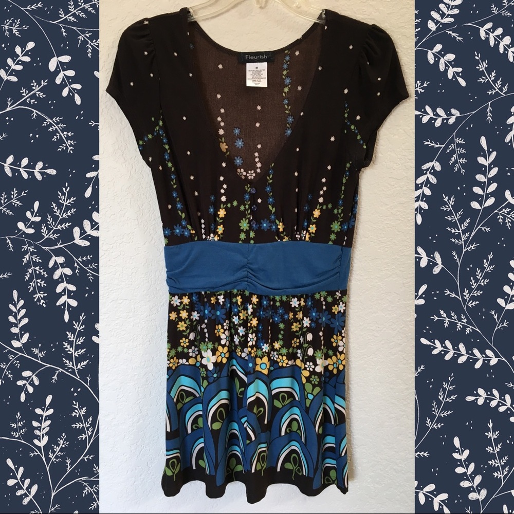 ⚡️2for$20⚡️Retro Floral Dress